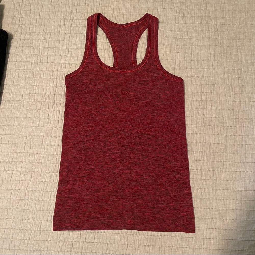 Burgundy lululemon Swiftly Tech Racerback!